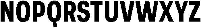Berna Condensed Bold otf (700) Font UPPERCASE