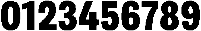 Berna Condensed ExtraBold otf (700) Font OTHER CHARS