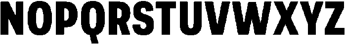 Berna Condensed ExtraBold otf (700) Font UPPERCASE