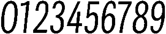 Berna Condensed Light Italic otf (300) Font OTHER CHARS
