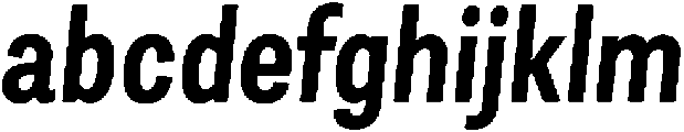 Berna Condensed SemiBold Italic otf (600) FONT