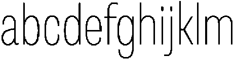 Berna Condensed Thin otf (100) FONT