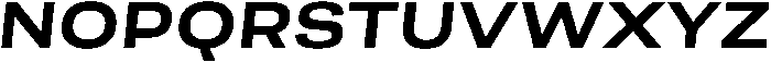 Berna Expanded Bold Italic otf (700) Font UPPERCASE