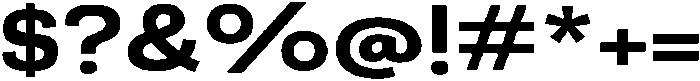 Berna Expanded Bold otf (700) Font OTHER CHARS