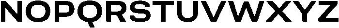 Berna Expanded Bold otf (700) Font UPPERCASE