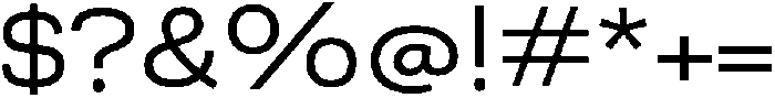 Berna Expanded Book otf (400) Font OTHER CHARS