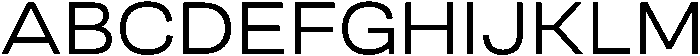 Berna Expanded Book otf (400) Font UPPERCASE