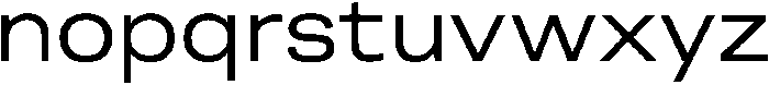 Berna Expanded Book otf (400) Font LOWERCASE
