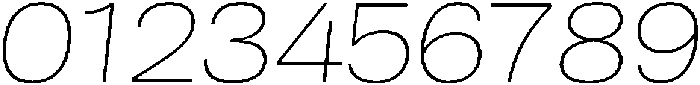 Berna Expanded Thin Italic otf (100) Font OTHER CHARS
