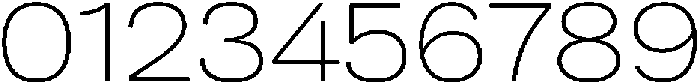 Berna Expanded UltraLight otf (300) Font OTHER CHARS
