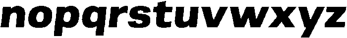 Berna ExtraBold Italic otf (700) Font LOWERCASE