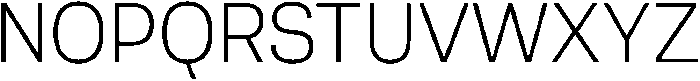 Berna ExtraLight otf (200) Font UPPERCASE