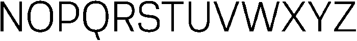 Berna Light otf (300) Font UPPERCASE