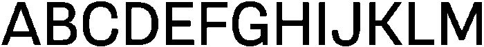 Berna Regular otf (400) Font UPPERCASE