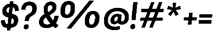 Berna SemiBold Italic otf (600) Font OTHER CHARS