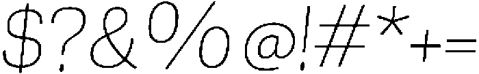 Berna Thin Italic otf (100) Font OTHER CHARS