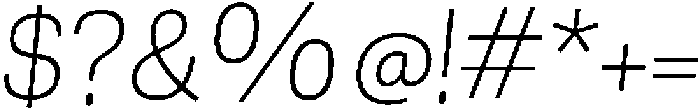 Berna UltraLight Italic otf (300) Font OTHER CHARS