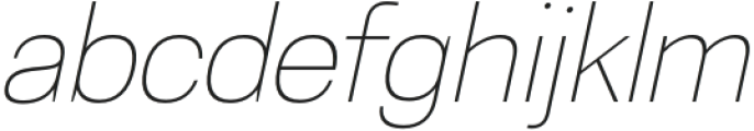Bernabeu Thin Italic otf (100) FONT