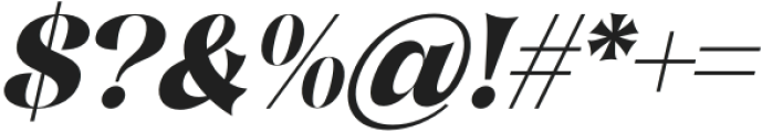 Bernadetta-Italic otf (400) Font OTHER CHARS