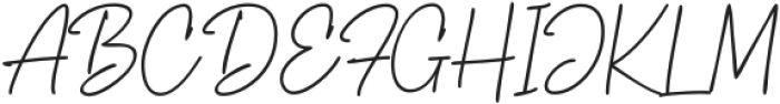 Bernadette Signature-Regular otf (400) Font UPPERCASE