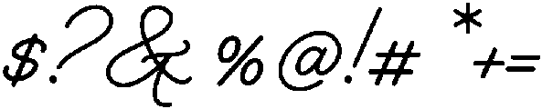 Bernadyans Script Pro Regular otf (400) Font OTHER CHARS