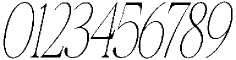 Bernard Grande Slant otf (400) Font OTHER CHARS