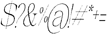 Bernard Grande Slant otf (400) Font OTHER CHARS