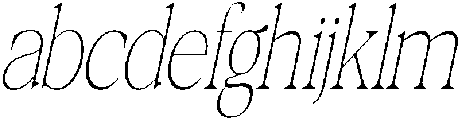 Bernard Grande Slant otf (400) FONT