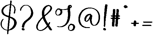 Bernard Regular otf (400) Font OTHER CHARS