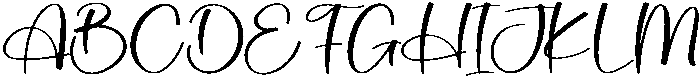Bernard Regular otf (400) Font UPPERCASE