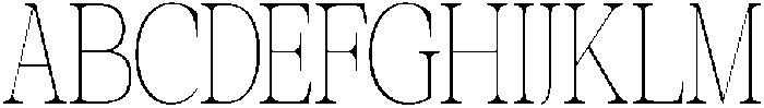 BernardGrande-Regular otf (400) Font UPPERCASE