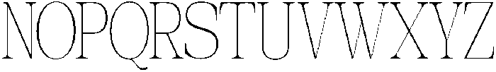 BernardGrande-Regular otf (400) Font UPPERCASE