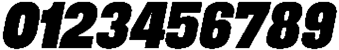 Berneo Black Italic otf (900) Font OTHER CHARS