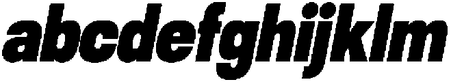 Berneo Black Italic otf (900) FONT