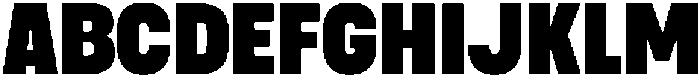 Berneo Black otf (900) Font UPPERCASE