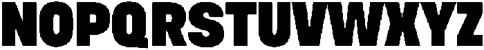 Berneo Black otf (900) Font UPPERCASE