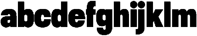 Berneo Black otf (900) FONT