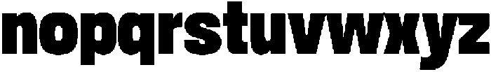 Berneo Black otf (900) Font LOWERCASE