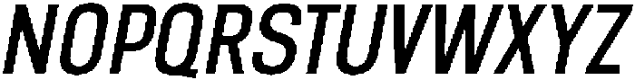 Berneo Italic otf (400) Font UPPERCASE
