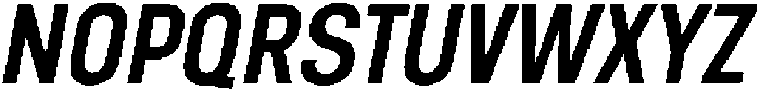 Berneo Medium Italic otf (500) Font UPPERCASE