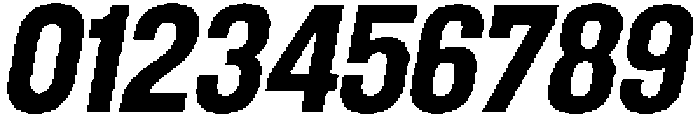 Berneo Semi Bold Italic otf (600) Font OTHER CHARS
