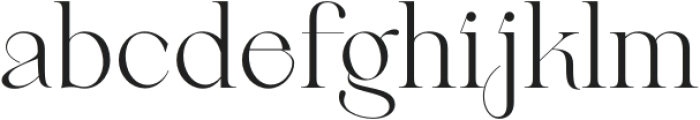 Berneray Serif Light otf (300) Font LOWERCASE