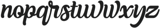 BernfulsScript-Regular otf (400) Font LOWERCASE