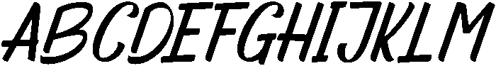Bernice otf (400) Font UPPERCASE