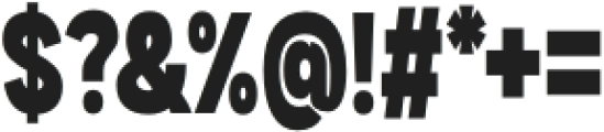 Bernoru Black Condensed otf (900) Font OTHER CHARS