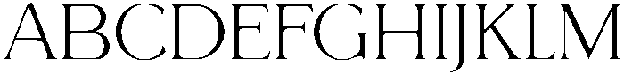 Berold Artistic otf (400) Font UPPERCASE
