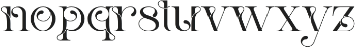 Berova Regular otf (400) Font LOWERCASE