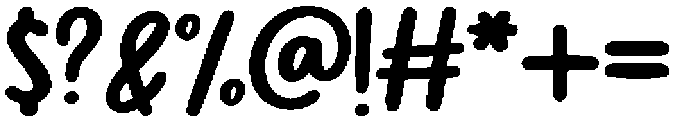 Berry Cute otf (400) Font OTHER CHARS