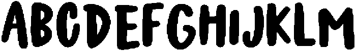 Berry Cute otf (400) Font UPPERCASE