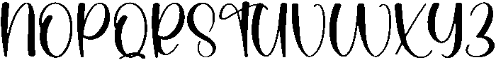 Berry Regular otf (400) Font UPPERCASE